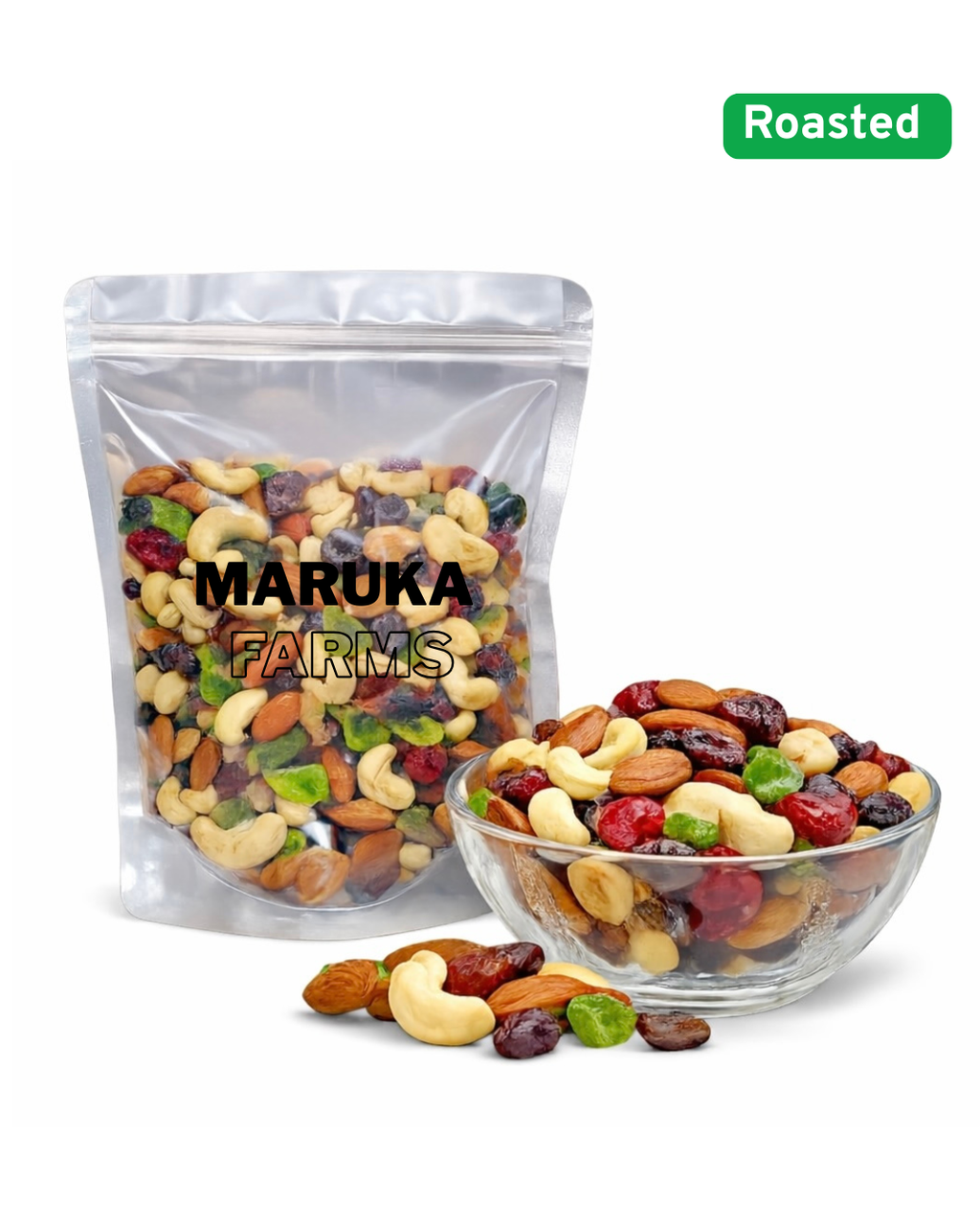 Plan trail mix (full of dryfruits and berries)