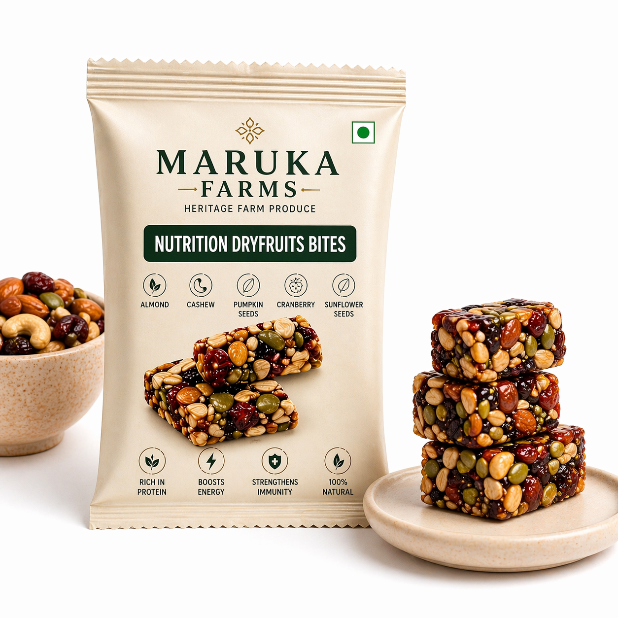 Nutritional Dryfruit Bites